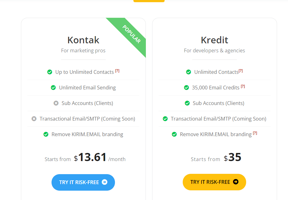 kirim email life time deal review