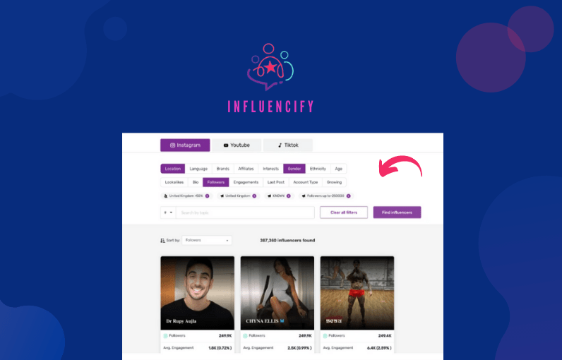 Influencify lifetime deal